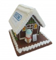 Haus groß mit Schneemann